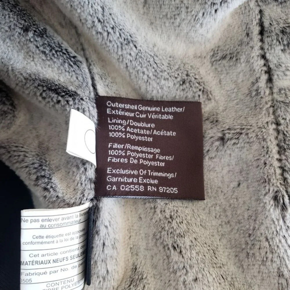 Danier  Leather Moto Jacket Sz XXS - Picture 11 of 14